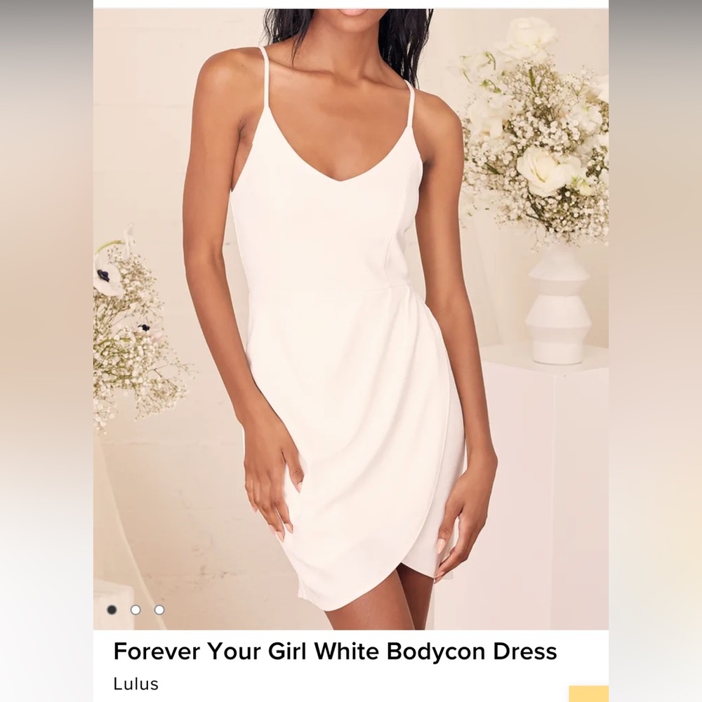 Forever Your Girl White Dress